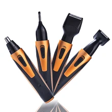 4 в 1 электробритва многофункциональная Мужская машинка для стрижки волос в носу безболезненная Женская Обрезка бровей салонная машинка для стрижки бороды бритва