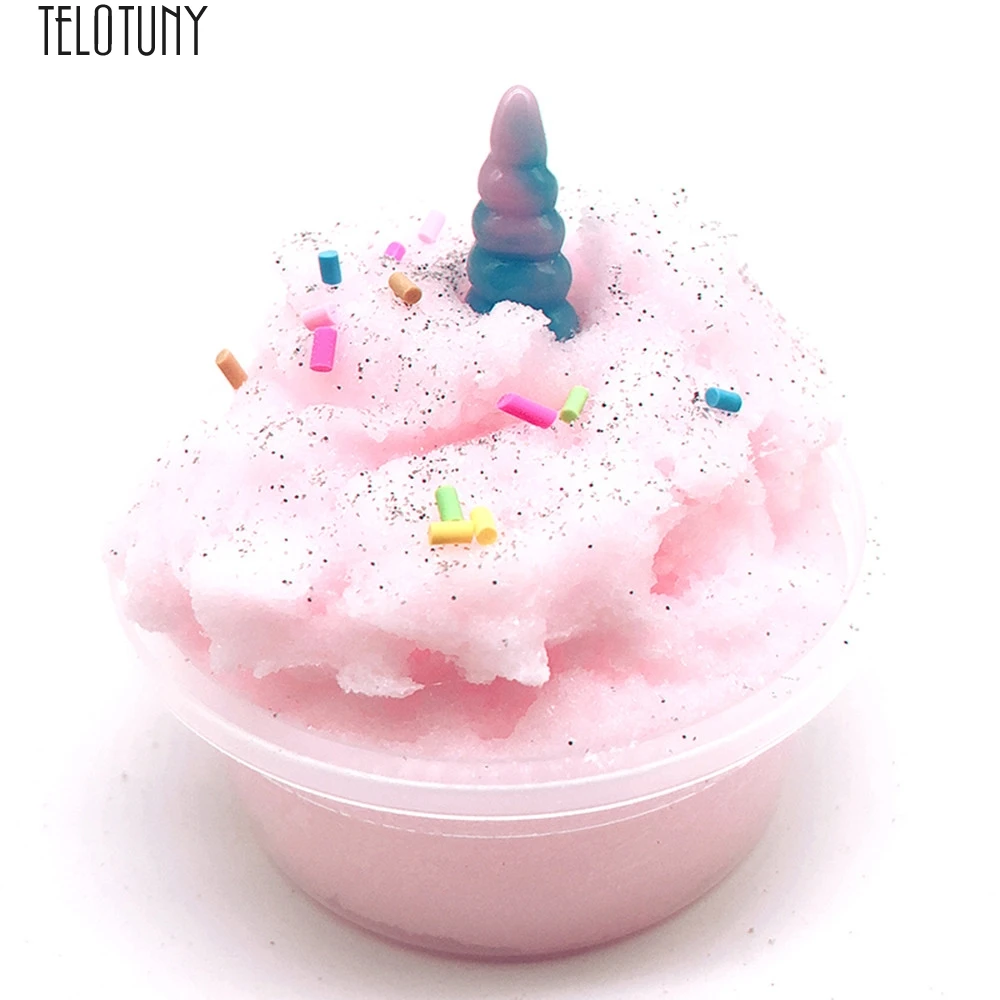 

TELOTUNY slime suy Mud Mixing Cloud Slime Putty Scented Stress Clay Sludge Toy For Christmas Gift Developmental Toy Hot NewJan16