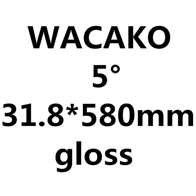 5 wacako 31.8 gloss Легкий углеродный комплекс Mtb велосипед Селим карбоновый Селим велосипед Selim Espigon 31,8 33,9 34,9*580 мм части велосипеда 290 г - Цвет: 5 wacako 31.8 gloss