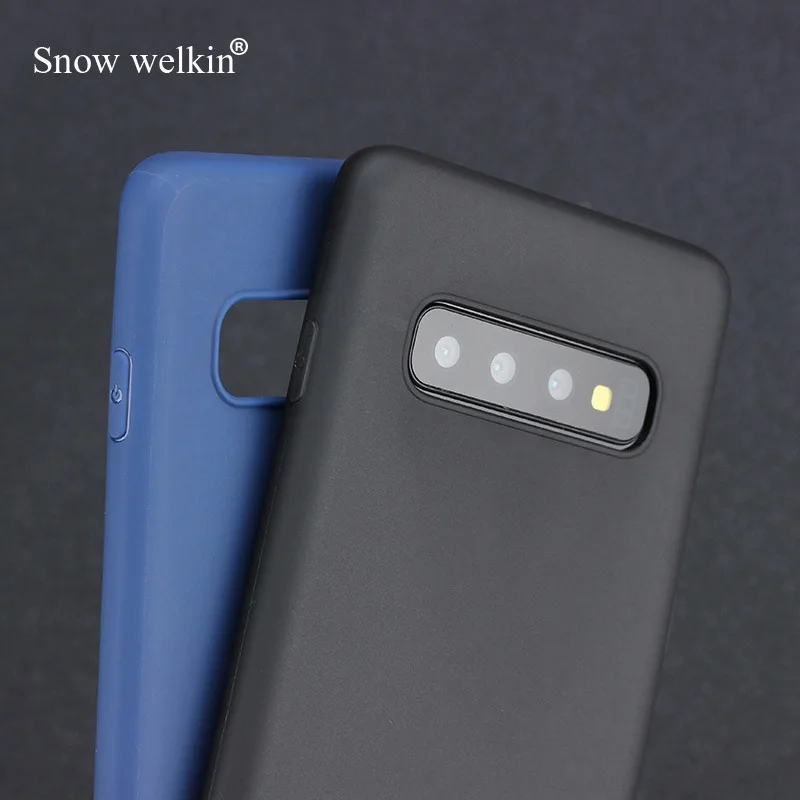Матовый чехол карамельного цвета из ТПУ для Samsung Galaxy S10 S10E S8 S9 Plus Note 9 8 5 A7 2018 M10 M20 A10 S7