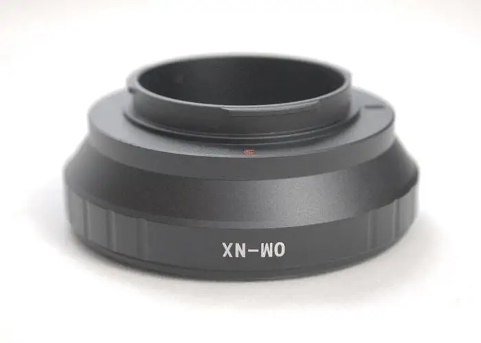 Переходник для объектива Кольцо объектива Ом для Sa и пели NX NX10 NX5 NX200 NX1000 Камера тела OM-NX Камера адаптер