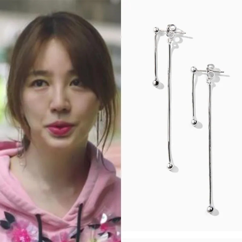 

Korean Drama Love Alert Yoon Eun Hye Dangle Earrings 925 Sterling Silver Could I love again