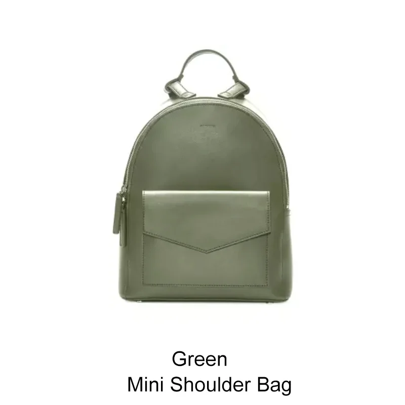 Xiaomi Mijia CARRY'O Минималистичная кожаная сумка через плечо дизайн конверта меньше более простой внешний вид вдохновлен для молодой девушки - Цвет: Green Mini