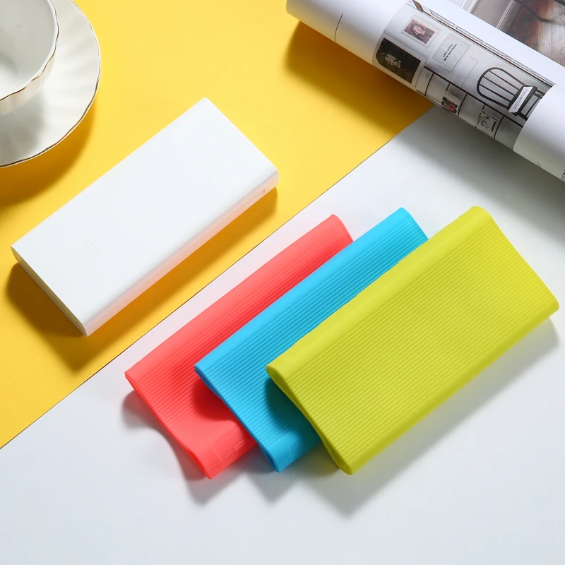 Силиконовый защитный чехол для Xiaomi Xiao Mi Xiomi 20000 мАч Power Bank 3 PLM07ZM аксессуары