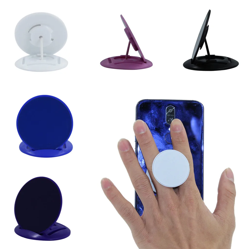 

Multi-Function Holder Expanding Stand Grip Clamp Rope Stand For Smartphones for iPhone Xiaomi Redmi Stretch Finger Ring Holder