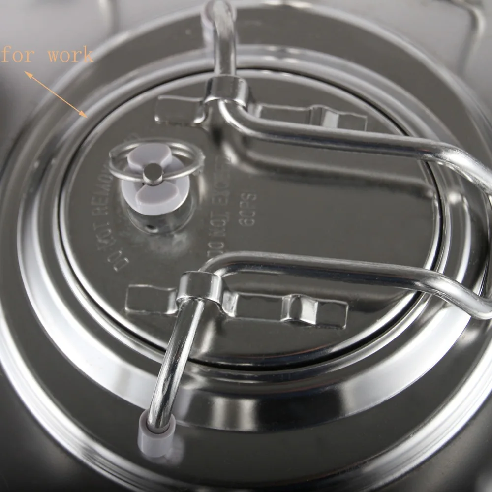 

304 Stainless Steel Carbonation lid KEG STORM 1PCS Cornelius Bar Accessories DIY Replacement lid