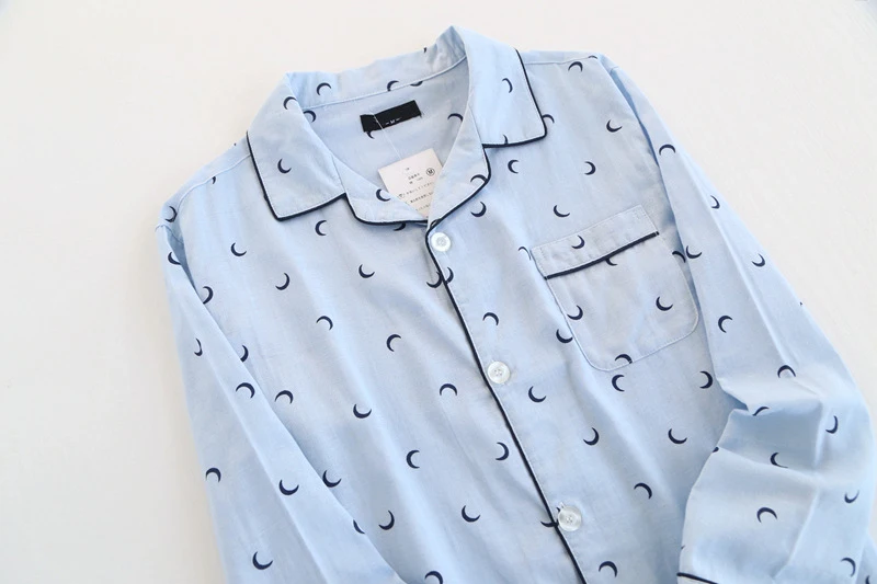 men cotton pijamas spring (7)