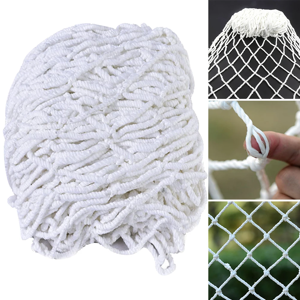 

Home Railing Outdoor Grid Anti-fall Children Protection Fence Building White Deck Climbing Balcony Stairs Nylon Safety Net