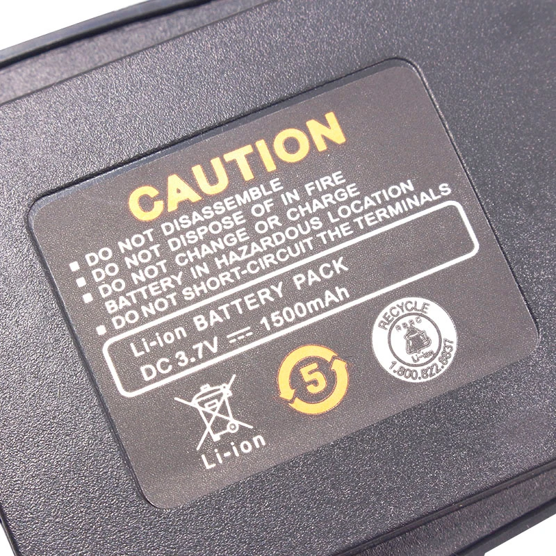 Baofeng BF-888S 3,7 V 1500 мА/ч, BF-777S BF-666S запасные Батарея для Baofeng BF-888STwo-передающая радиоустановка иди и болтай Walkie Talkie BF 888S