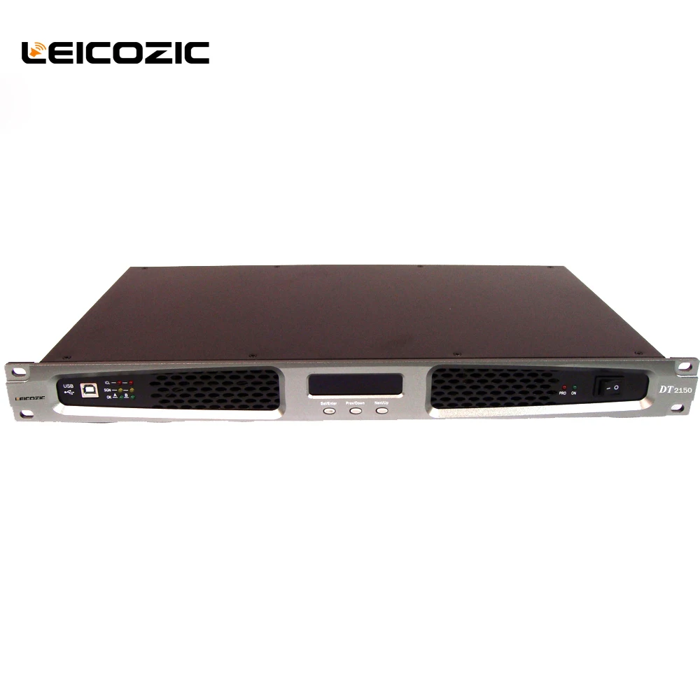 Leicozic 1u усилитель мощности профессиональный цифровой 400 Вт rms переключатель