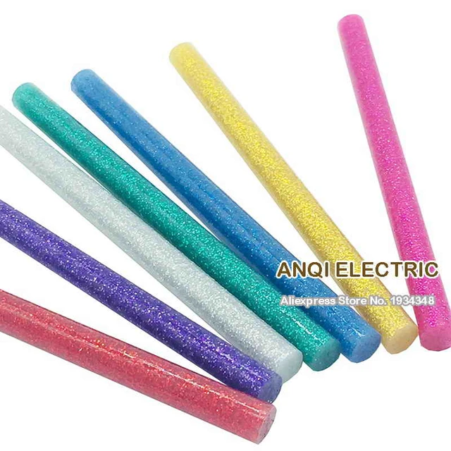 Hot Melt Glue Sticks For Glue Gun Mini Glue Stick Adhesive 7*100mm DIY  Glitter Stick Craft Tools Repair Accessories