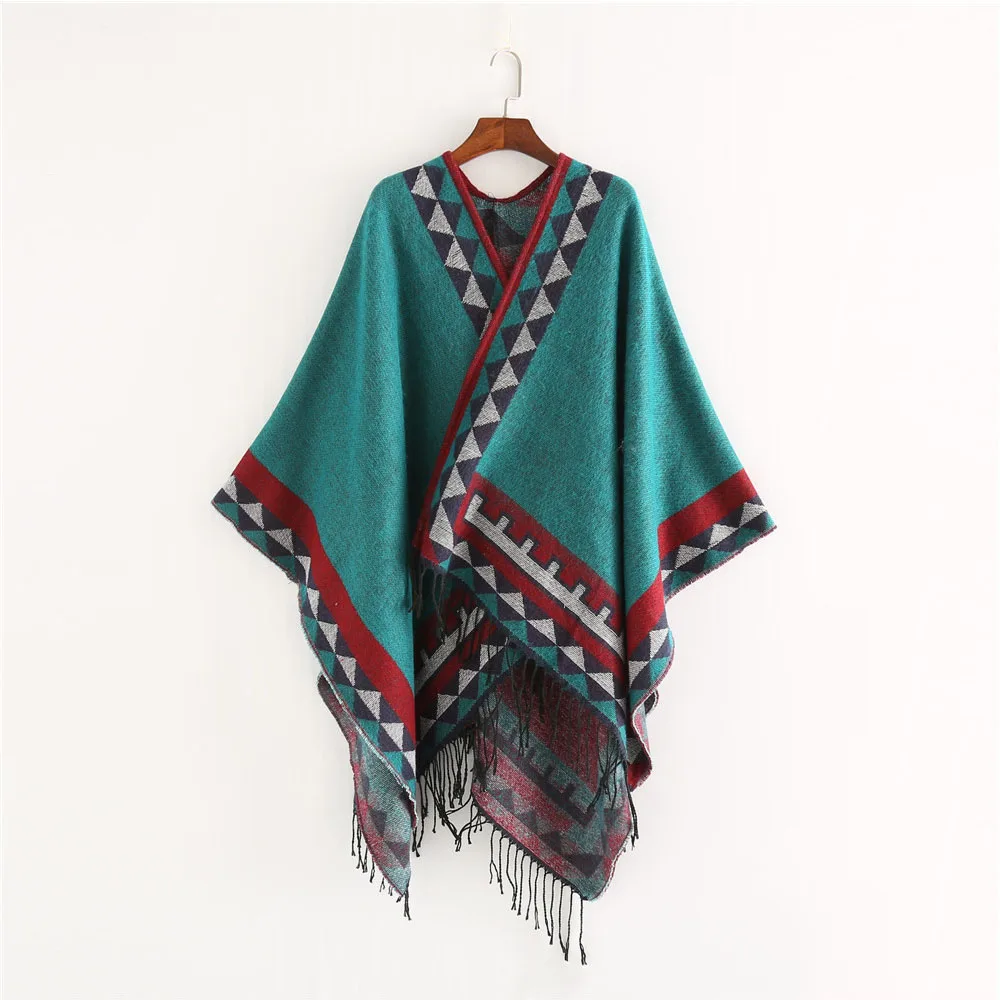 Best Price naB1N FS Indian Style Fashion Geometric Tassel Pashmina Poncho And Capes Coat Women Scarfs Autumn Winter Warm Shawl Cachemire Scarves Best Price naB1N FS Indian Style Fashion Geometric Tassel Pashmina Poncho And Capes Coat Women Scarfs Autumn Winter Warm Shawl Cachemire Scarves