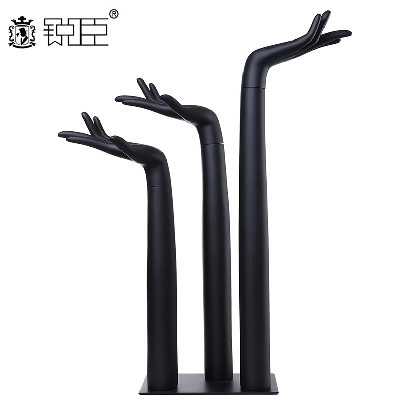 

FRP shop display Multi-Function Mannequin hand Bracelet Jewelry Display Stand Holder Hand Form Resin Ring Display Stand Rack
