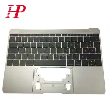 

Original New For Apple New Macbook 12'' A1534 Top Case Palm rest With Canada Keyboard 2016 Year Gold/Rose/Gold/Gray/Silver