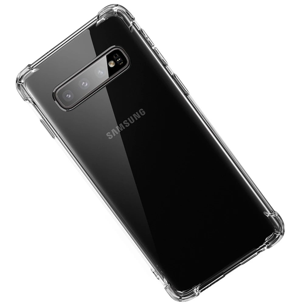 Vothoon Funda Transparente A Prueba De Golpes Para Samsung Galaxy S20 Ultra S10 Plus S10e Funda Trasera De Silicona Suave Tpu Para Samsung S20 Plus Fundas Antigolpes Para Teléfono Aliexpress