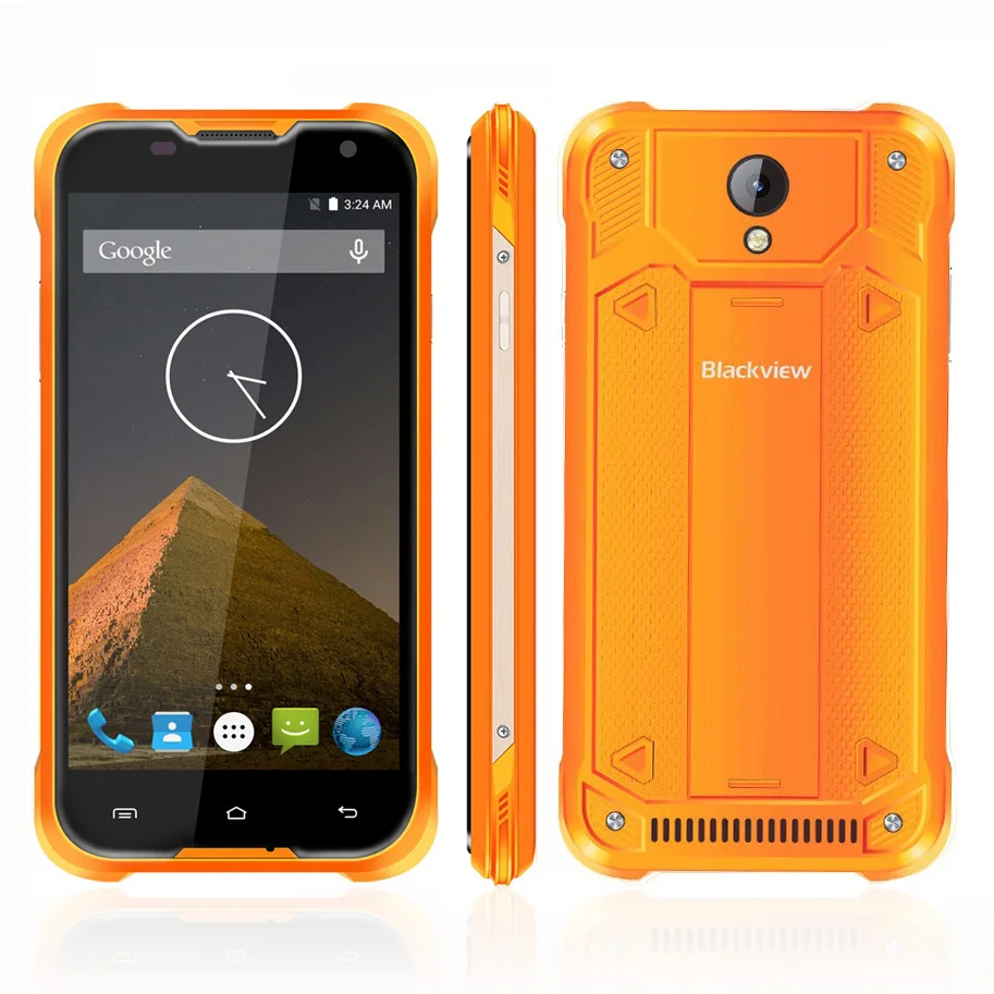 Blackview BV5000 водонепроницаемый оранжевый мобильный телефон Android 6 0 MTK6735 5 дюймов HD gps