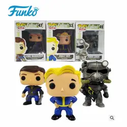 Funko поп Gaming Heads Fallout 4 волт-бой 1 ПВХ фигурку игрушечные лошадки для друга детей Коллекция подарков на день рождения любителей фильма