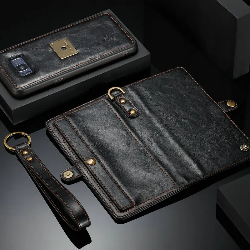 Чехол CaseMe для Samsung Galaxy S8 Plus чехол с ремешком на запястье откидной Магнитный