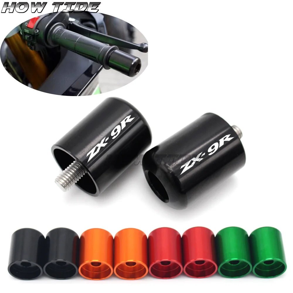 

For KAWASAKI ZX9R ZX-9R ZX12R ZX-12R ZX7R/RR CNC Handlebar Grips Bar Ends Cap Cover Slider Motorcycle Accessories