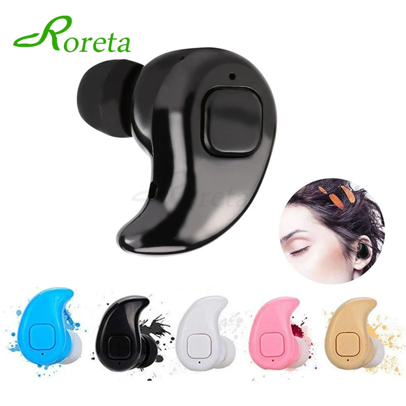 

Roreta S530X Mini Wireless Bluetooth Earphone in Ear Sport Headset With Mic Handsfree Earbud Earphone For iPhone XR 8