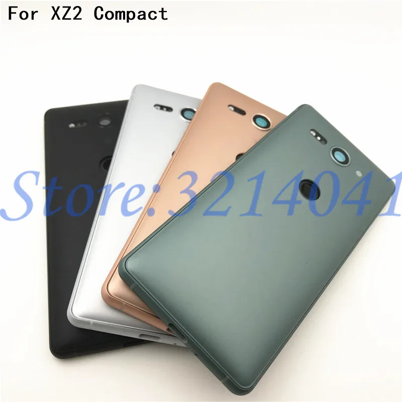 

5.0 inches For Sony Xperia XZ2 Compact Back Battery Cover Rear Door back case Housing Case For Sony XZ2 Mini Battery cover+Logo