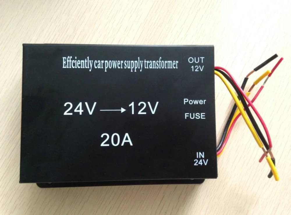 

20A DC Buck Converter DC24V TO DC12V