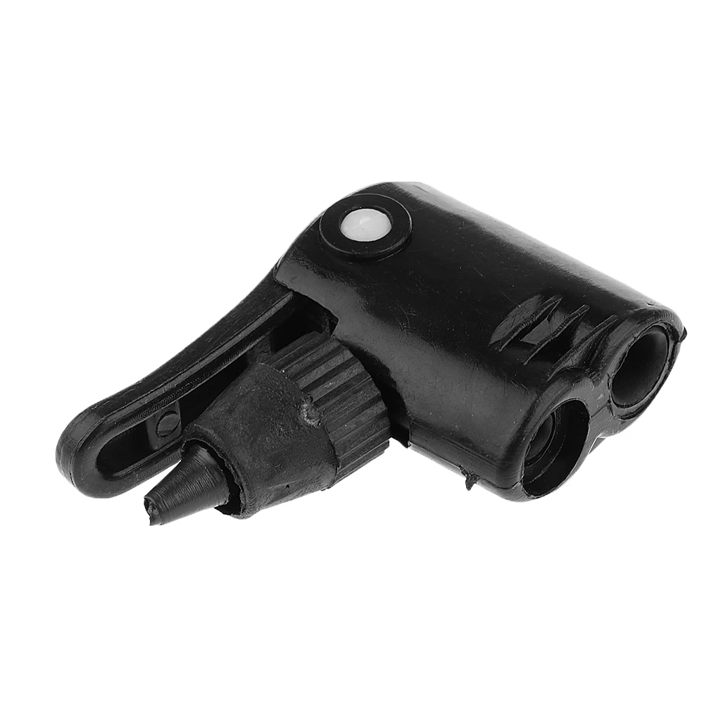 2Pcs/pack Portable Bike Biycle Mountain Tire Air Pump Inflator Head for Presta Schrader Valve Cycling Tire Gas Needle Inflator