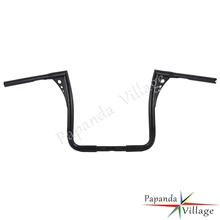 Мотоцикл кафе рукоятки руля 1" Rise Ape вешалка бар для Harley Touring пользовательские спортивные ручки Dyna