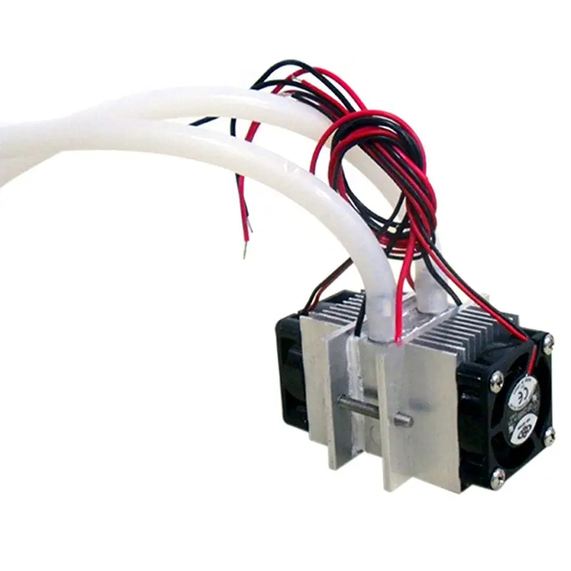PPYY-DIY наборы термоэлектрический Пельтье холодильная система охлаждения водяное охлаждение+ вентилятор+ 2 шт TEC1-12706 кулеры
