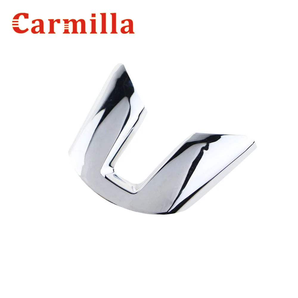 Хромированные наклейки на рулевое колесо Carmilla из АБС пластика для KIA Sportage R 2012 2013