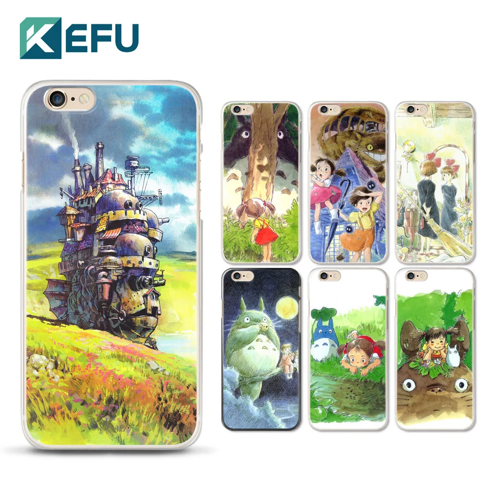 For coque iPhone 6 6S case Hayao Miyazaki hard PC cover for fundas iPhone 6 6S case 2016 new arrivals for Apple iPhone 6S case