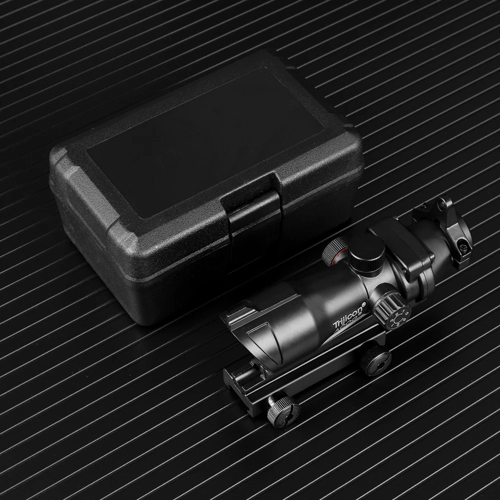 ACOG 1X32 Красный Зеленый Крест прицел оптическая винтовка прицелы охотничьи с 20 мм