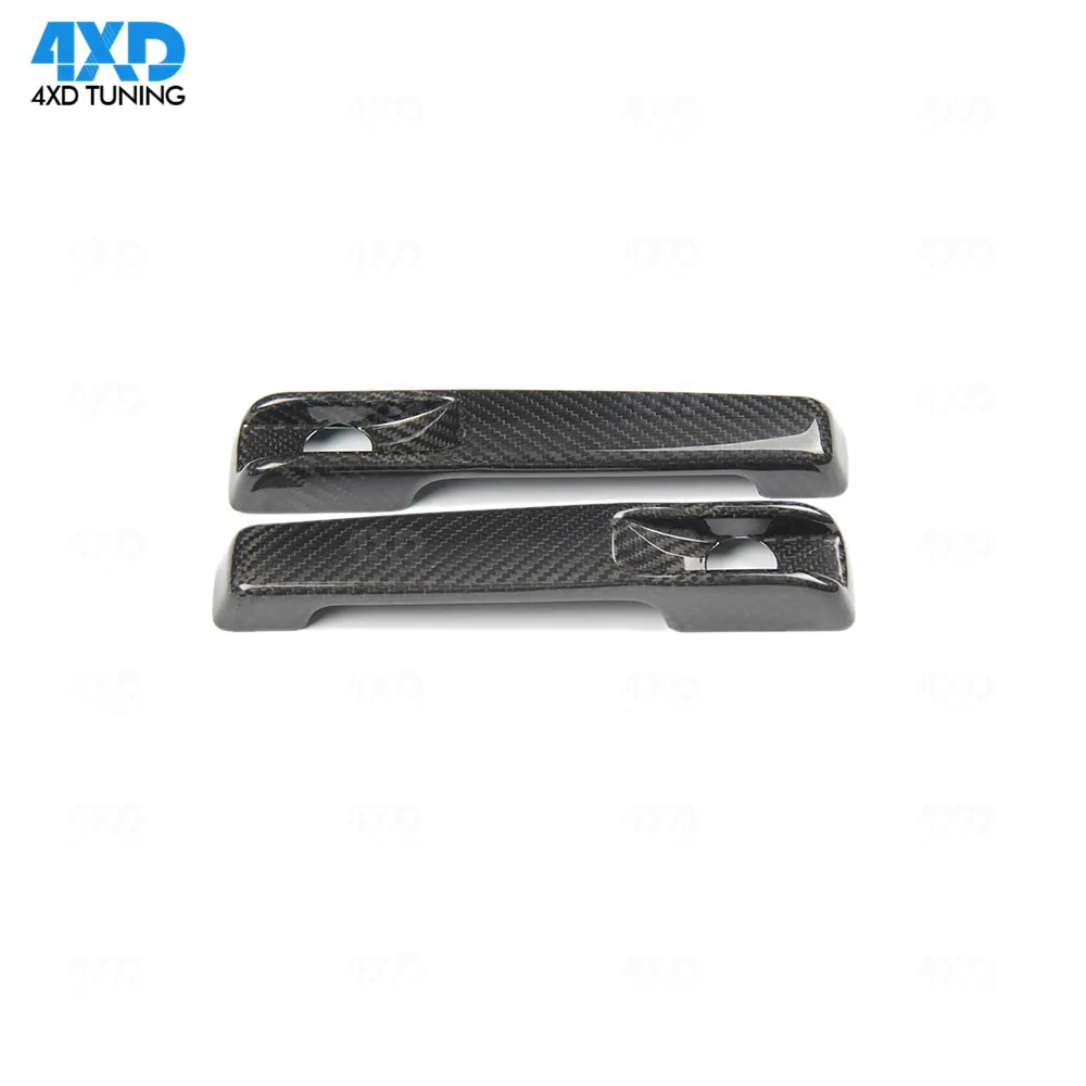 W463 G63 боковая углеродная дверная ручка Накладка для Mercedes G500 G55 G65 G класс крышка 2010