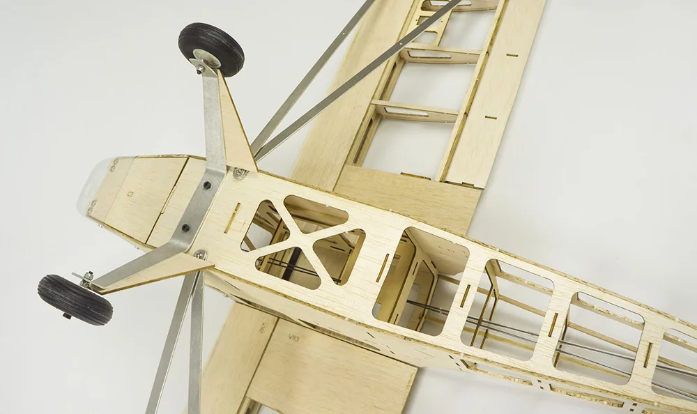 Трубы J3 Cub 1,2 м 1200mm размах крыльев пробкового дерева лазерная резка RC самолет PNP/Набор "сделай сам" Летающая модель игрушки с дистанционным управлением