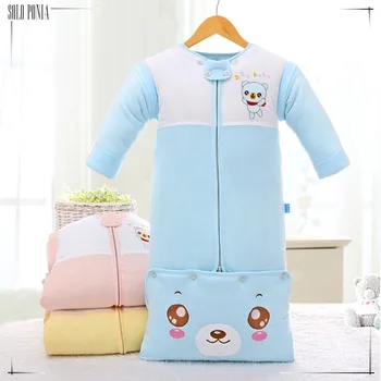 

0-2 year old newborn baby sleep bag size 37*80 cm 100% cotton 3 colors choice infant sleep sack bebe bunting BC 3317
