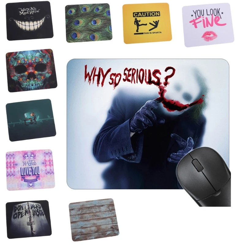 

Simple Pattern Small Rectangular Anti-Slip Rubber Smooth Surface Mouse Pad Mat