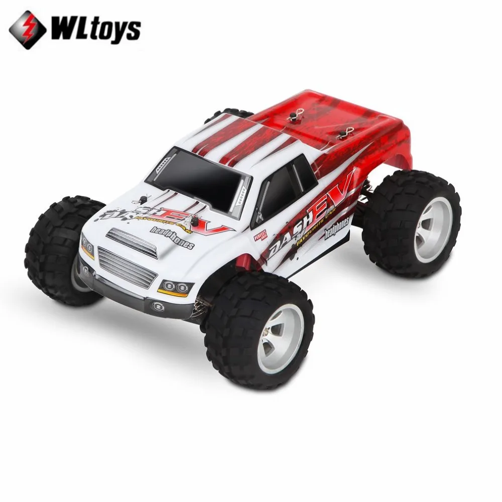 WLtoys A979-B радиоуправляемые машинки 2,4 ГГц 1/18 масштаб полный пропорциональный 4WD 70 км/ч высокая скорость Электрический RTR внедорожный Радиоуправляемый автомобиль матовый мотор