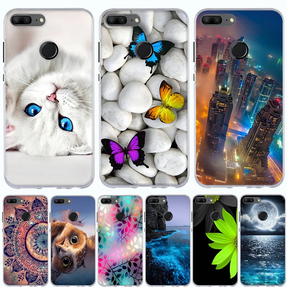 Beste Telefoon Geval voor Huawei Honor 9 Lite Case Cover 3D Siliconen TPU Coque voor Huawei Honor 9 Lite Cover Case voor Honor 9 lite Coque