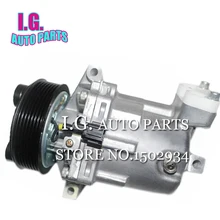 CR10 6PK AC компрессора кондиционера для автомобиля для Nissan Versa Tiida 1.6L 1.8L 92600CJ60C 92600CJ60B A42001290-1400
