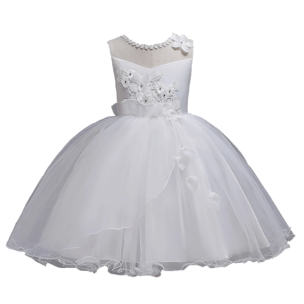 Knee Length First Communion Dresses for 2 To 12 Year Olds Mint Green Light Blue Pink Lavender