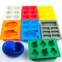 96 шт./12 комплектов звезда война силиконовая форма для льда набор 8 шт./компл. ледяной куб лоток форма льда силиконовая формочка для леденцов Дарт Вейдер/Звезда смерти