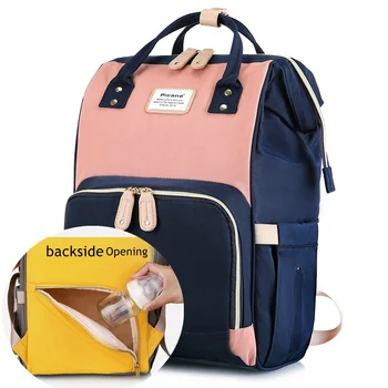 

Baby Mommy backpack Backside Opening Shoulder Bags Maternity Backpack Cloth Bag Baby Tourist Stroller Bag