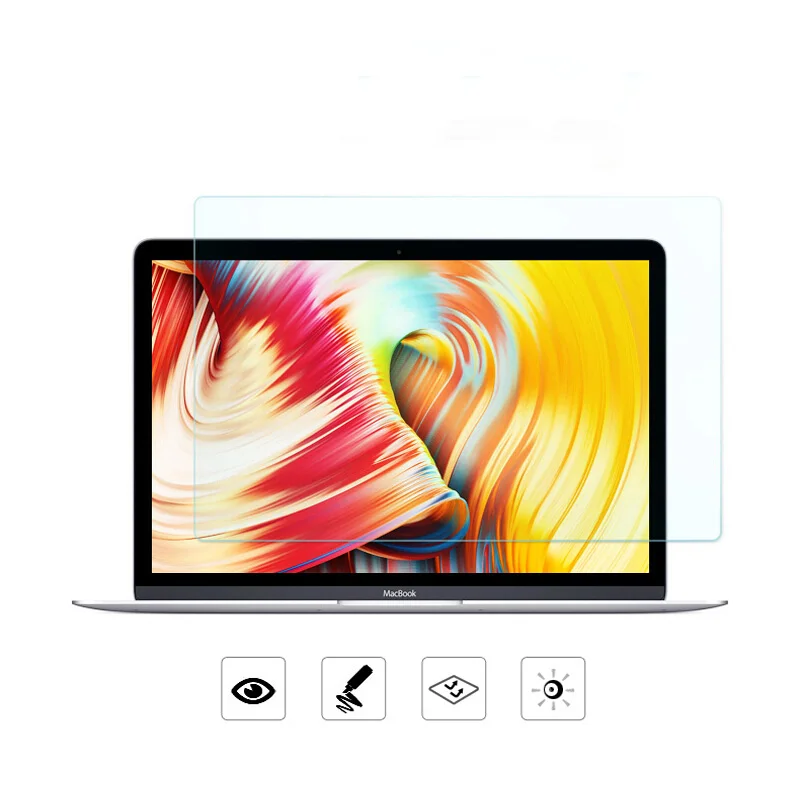 2.5D полное покрытие планшета lcd закаленное стекло для Apple MacBook Pro Air A1534 A1370 A1465 12 11,6 дюймов Супер прозрачная защита экрана