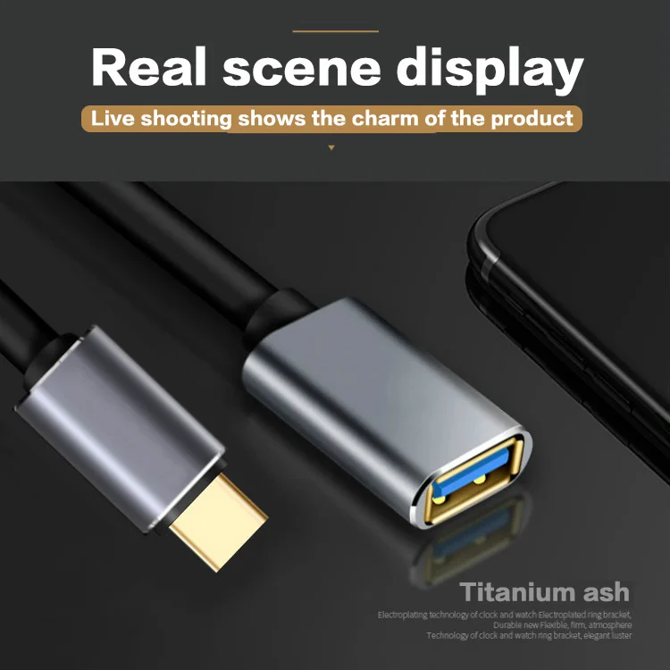USB Удлинительный кабель Type c к 3 0 для компьютера ТВ u диска клавиатуры открытка с