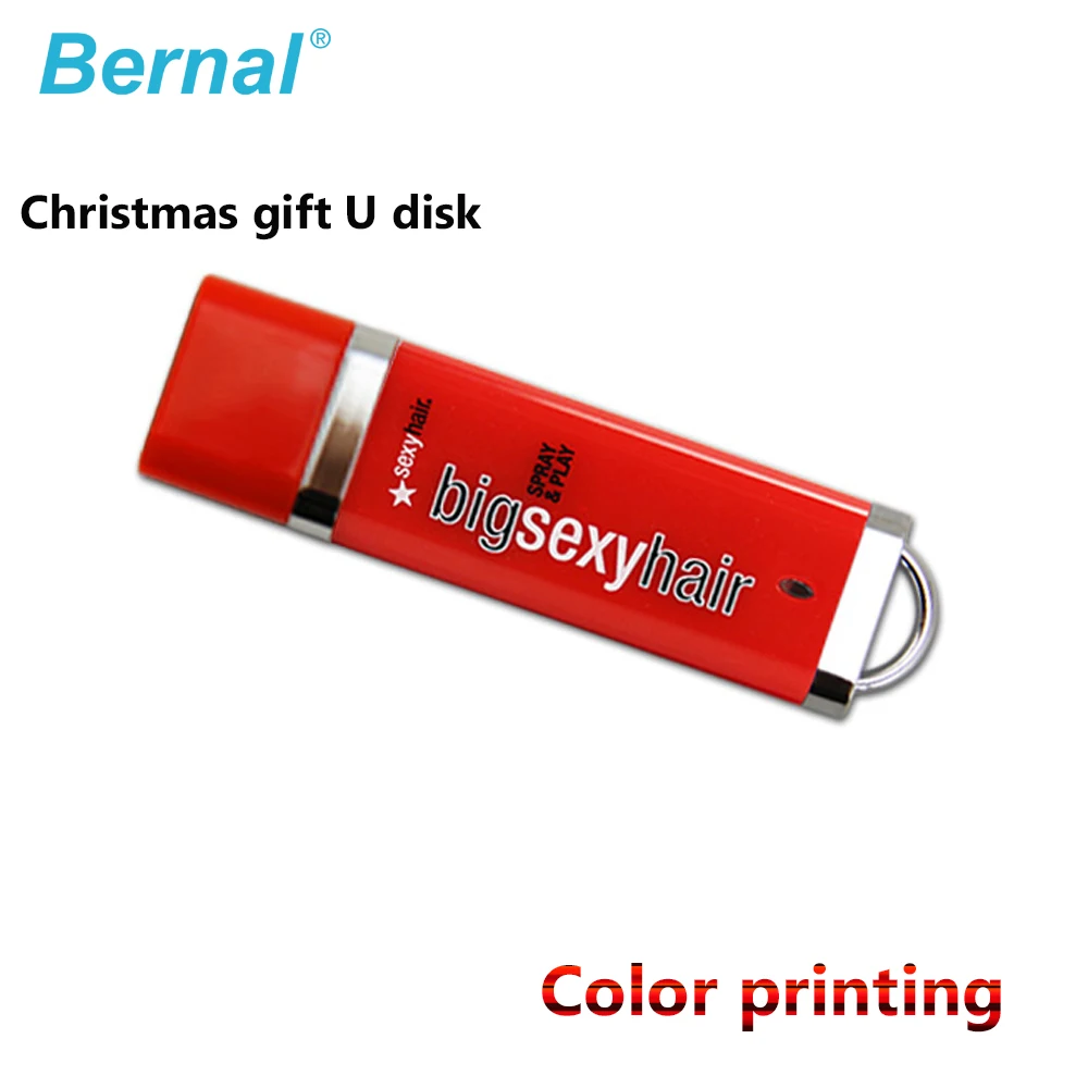 Bernal рождественские подарки флэш накопитель USB 2 0 с бесплатным логотипом 128 МБ 512 1