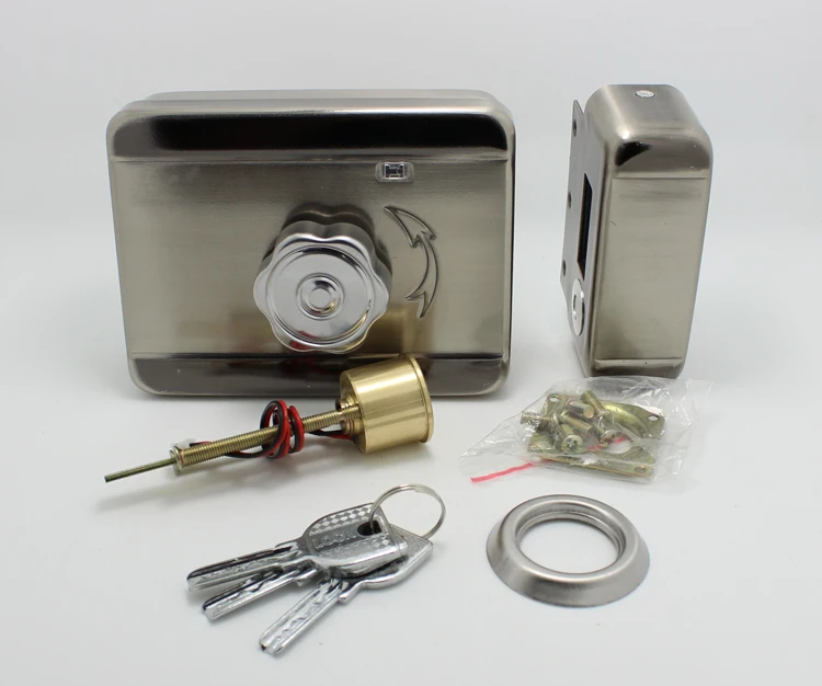 

Free shipping Brand New 12VDC electric Control Door lock For Access Control and Video Intercom In Stock Wholesale