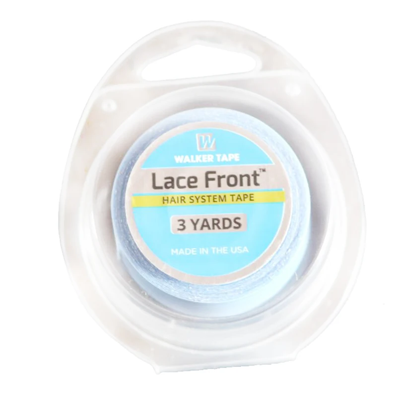

Wholesale Lace front support tape 3 yard for touppes and wigs 1.9cmx3yards wig doubleside tape