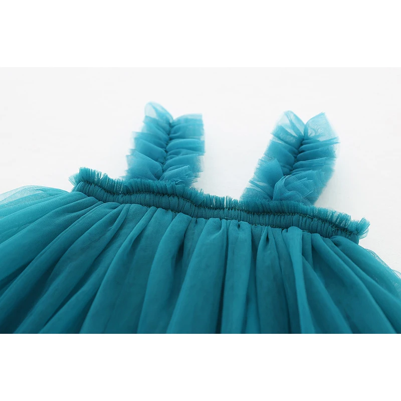 Sleeveless Baby Dresses Summer Girls Clothes Princess Dress 1st Birthday Party Dress For Girl Cute Infant toddler Girls Clothing