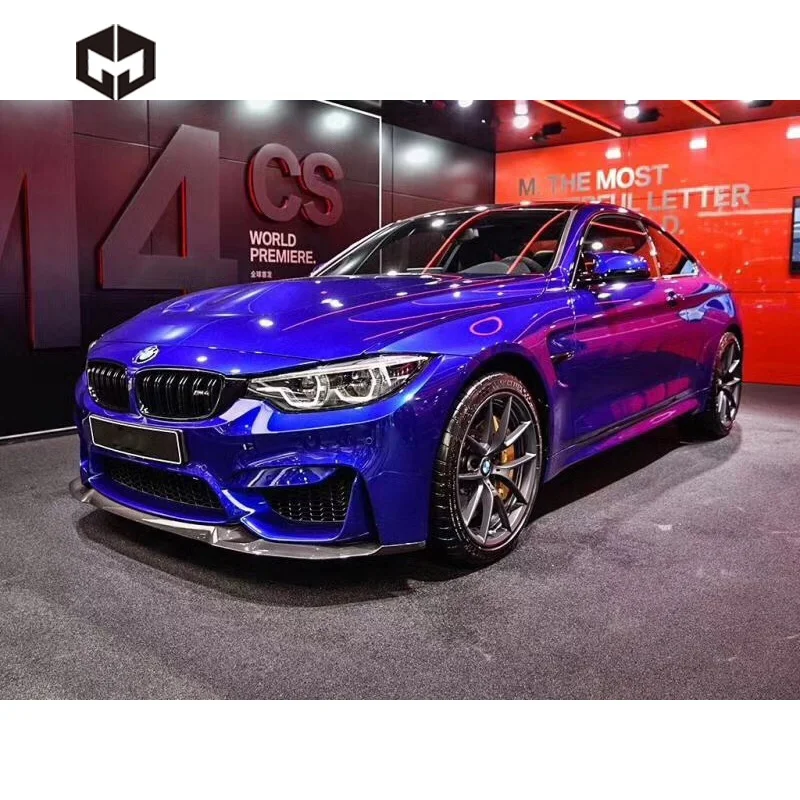 Carbon-Fiber-CS-Front-Bumper-Spoiler-Lip 3