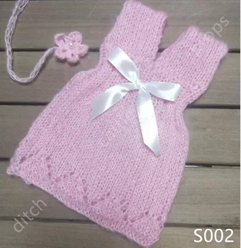 

Newborn photography props hakama mohair shorts photography clothing dress